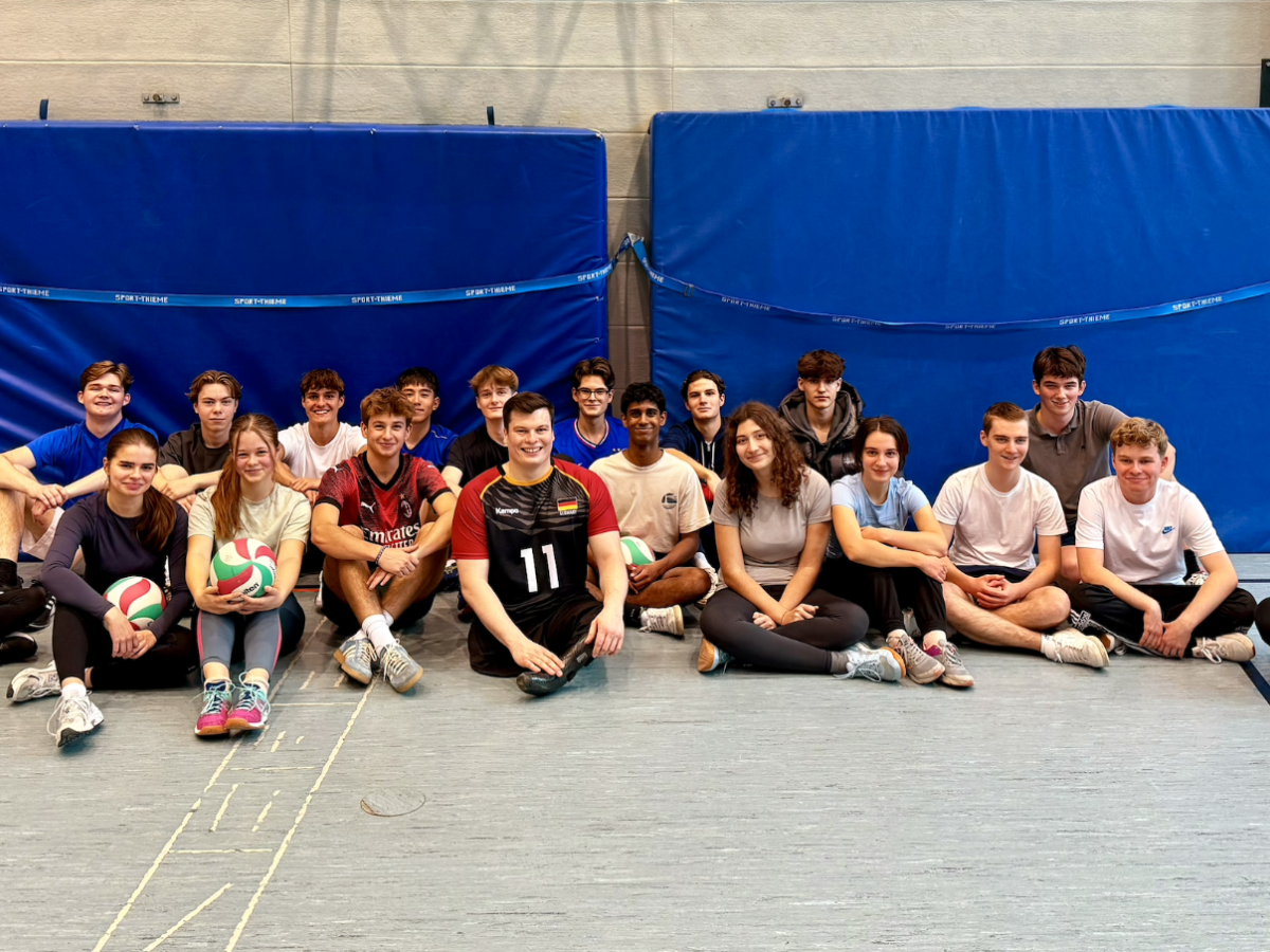 Gruppenfoto Sitzvolleyball